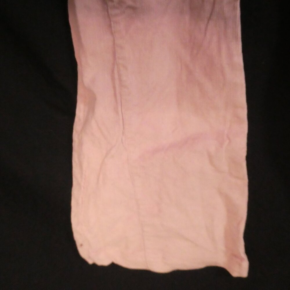 Vintage | NAF NAF | size 38 | Pastel Pink Flare Pants with Lace-Up Closure - Picture 15 of 16